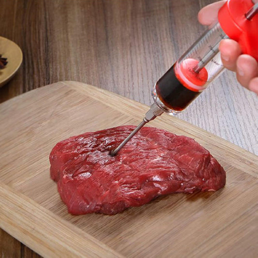 Meat Marinade Injector Syringe With Needle