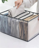 7 Compartments Pants Shirts Storage Clothes Box