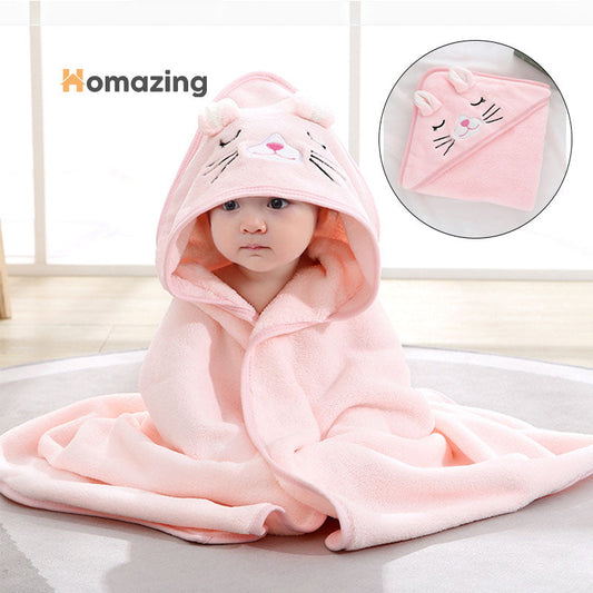 Kids Hooded Bath Soft Towel