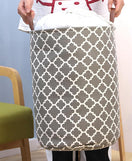 Folding Fabric Laundry Basket Design-Quatrefoil
