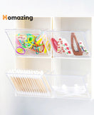 Mini Storage Case Transparent Wall Mounted