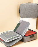 Travel Storage Briefcase Bag With Lock