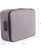 Travel Storage Briefcase Bag With Lock