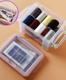 Multi-function Sewing Kit Box Double Layer