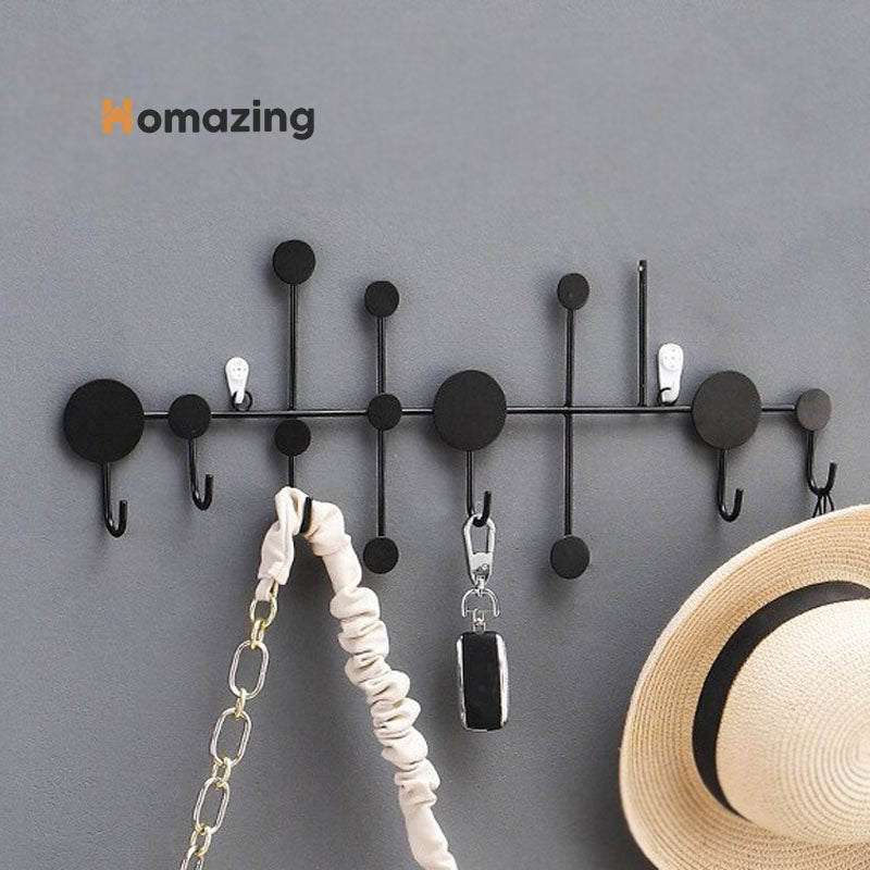 Multi Hook Metal Wall Hanger