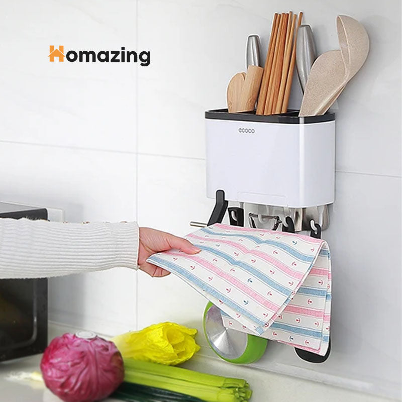 Multifunctional Utensil Storage Rack