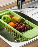 Over The Sink Dish Drainer Basket
