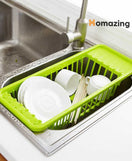 Over The Sink Dish Drainer Basket