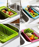 Over The Sink Dish Drainer Basket