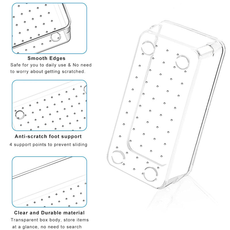 Mini Small-Drawer Organizer Trays Pack Of 4Pcs