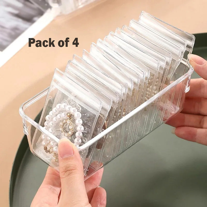 Mini Small-Drawer Organizer Trays Pack Of 4Pcs