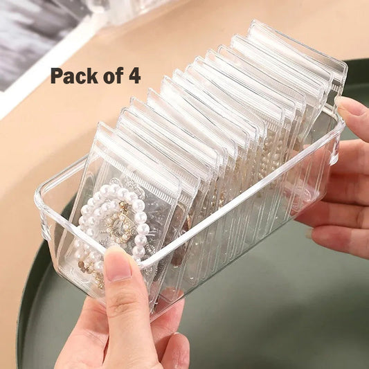 Mini Small-Drawer Organizer Trays Pack Of 4Pcs