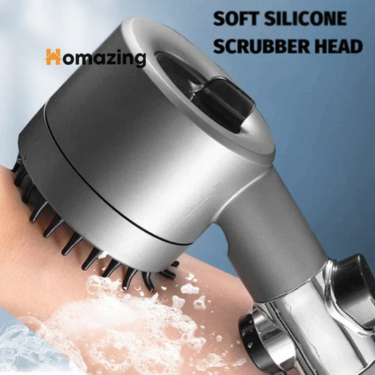 3 in 1 Shower Head Massage Brush