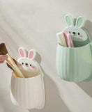 Cute Rabbit Wall Hanging Storage Rack