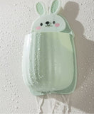 Cute Rabbit Wall Hanging Storage Rack