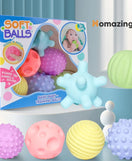 Baby Soft Toy Ball 6 Pcs