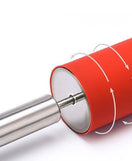 Silicone Rolling Pin Non-Stick Steel Handle