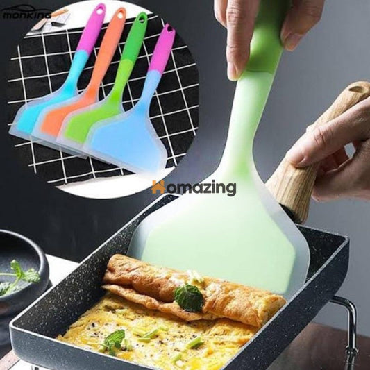 Silicone Spatula Non-Stick Wide Turner