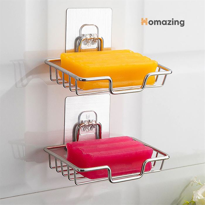 Soap Rack Holder Stainless Steel Wall Mounted