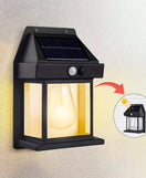 Solar Wall Lamp Light Motion Sensor