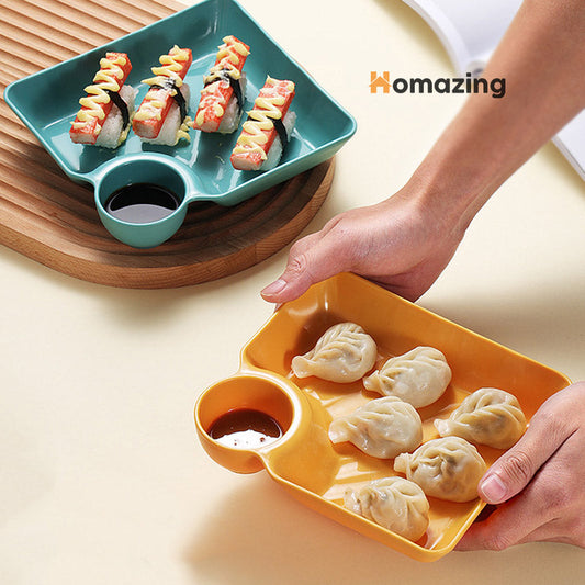 Square Dumpling Plate