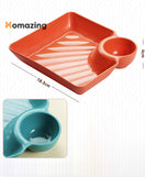 Square Dumpling Plate