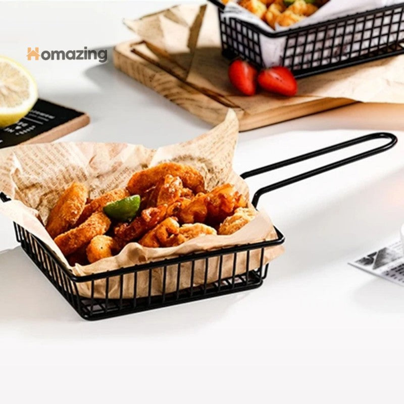 Square Mini Fry Basket