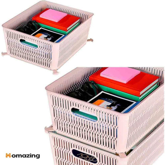 Stackable & Nestable Storage Basket