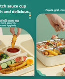 Stainless Steel Lunch Box With Spoon Heavy Quality