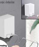 Telescopic Clothesline Wall Hanger