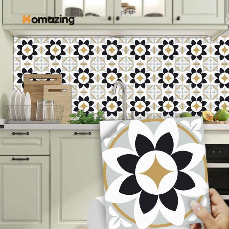 Tile Sticker Home Decor Pack Of 12Pcs