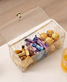 Acrylic Cosmetic Storage Box With Lid