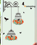 Wall Painting Birdcage Sticker