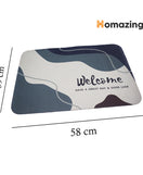 Floral Bath Mat Water Absorbent Non-Slip-D