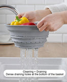 Sink Cutting Chopping Board With Draining Storage Basket