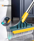 2 In 1 Floor Scrub Brush Rotating With Long Handle