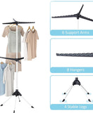 2 Tier Folding Clothes Drying Rack