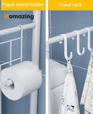 Over The Commode Iron Organizer Bathroom Shelf