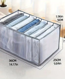 7 Compartments Pants Shirts Storage Clothes Box