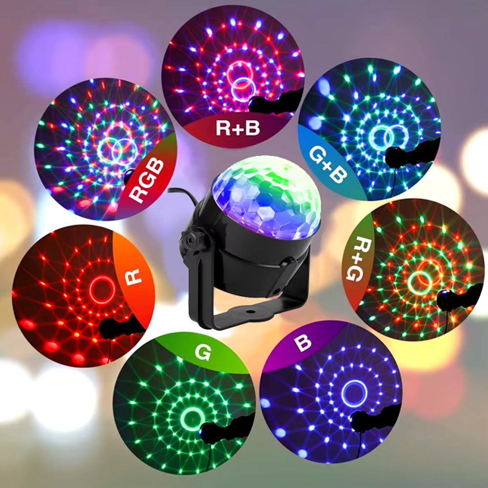 Rotating LED Disco Light