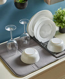 Foldable dish drying Pad