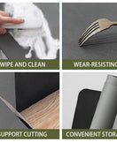 Anti-Slip Dish Drying/Dining Table Mat-Water Absorbent-(Design-C)