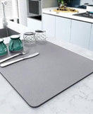 Anti-Slip Dish Drying/Dining Table Mat-Water Absorbent-(Design-E)