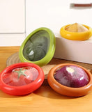 Silicone Fruit Storage Container With Twist-Off Lid Pack Of 4