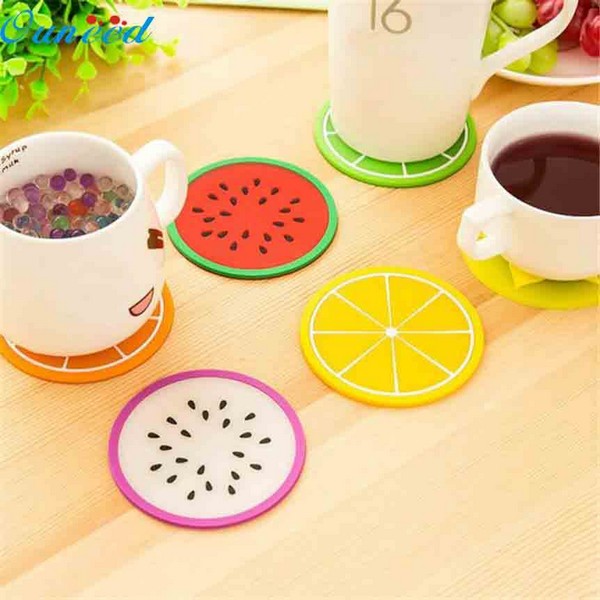 6 Pcs Silicone Fruit Mat Non-slip