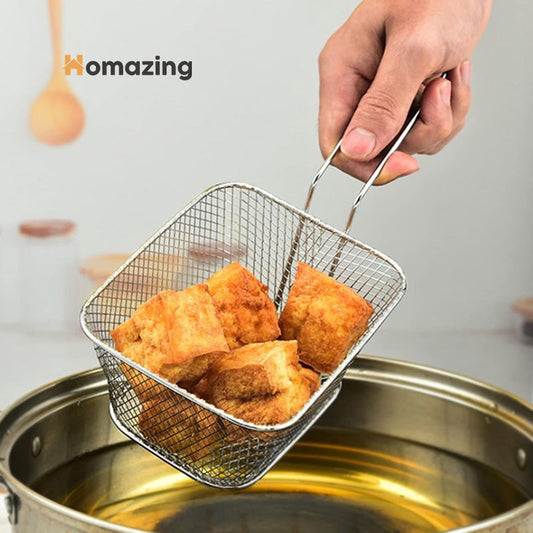 Mini Fry Basket Stainless Steel