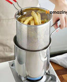 Deep Frying Pot Stainless Steel