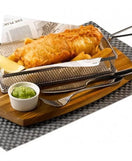 Fish Frying Basket Stainless Steel