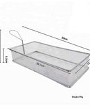 Fish Frying Basket Stainless Steel