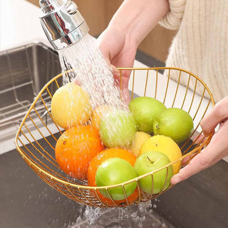 Iron Fruit Storage Bowl